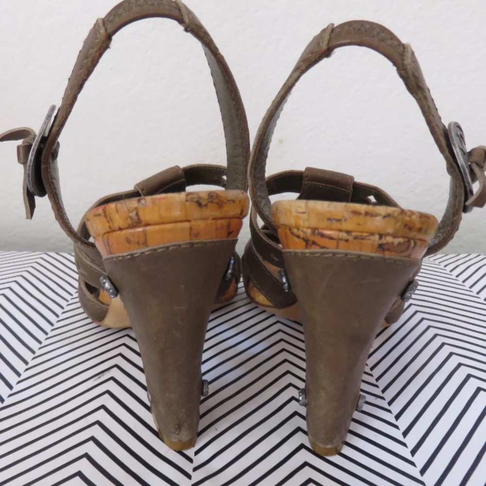 Christian Dior sandals 7 heels - Picture 3 of 8